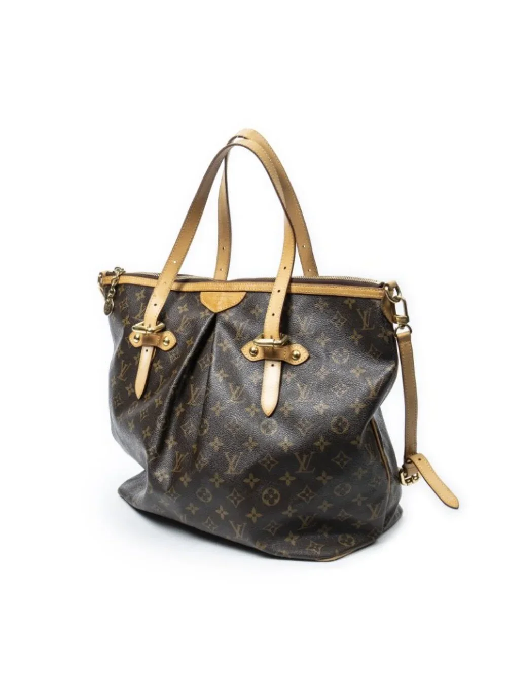 Louis Vuitton Palermo Brown Monogram Canvas Messenger Bag - Picture 2 of 11